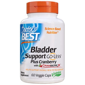 Doctor's Best Bladder Support + Cranberry - 60 vcaps