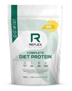 Reflex Nutrition Complete Diet Protein, Banana - 600 grams