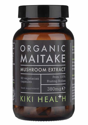 KIKI Health Maitake Organic, 380mg - 60 vcaps