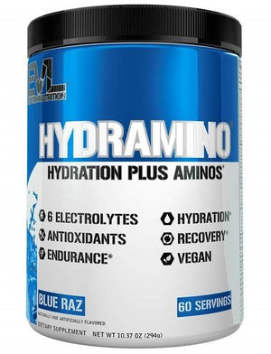 EVLution Nutrition Hydramino, Blue Raz - 294 grams
