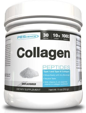 PEScience Collagen Peptides, Unflavored - 312 grams