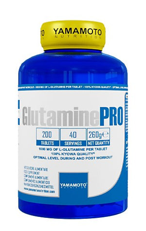 Yamamoto Nutrition Glutamine Pro Kyowa Quality - 200 tablets
