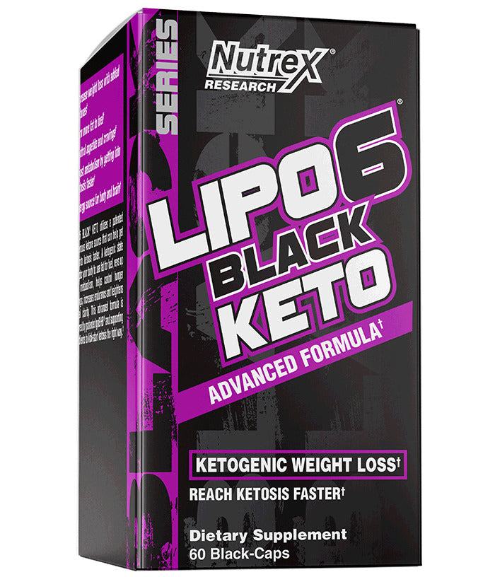 Nutrex Lipo-6 Black Keto - 60 caps