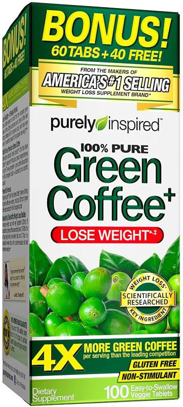Purely Inspired Green Coffee - 100 tablets