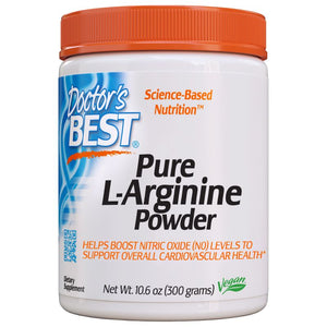 Doctor's Best Pure L-Arginine Powder - 300 grams