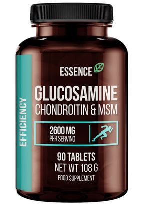 Essence Nutrition Glucosamine Chondroitin MSM - 90 tablets