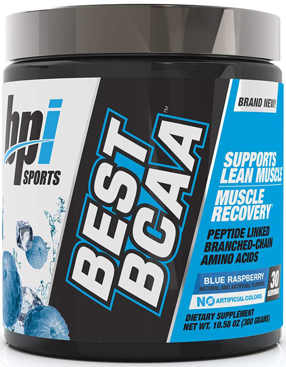 BPI Sports Best BCAA, Blue Raspberry - 300 grams