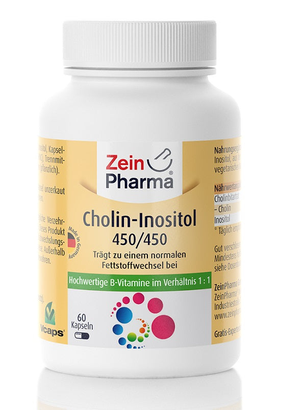 Zein Pharma Choline-Inositol 450/450mg - 60 caps