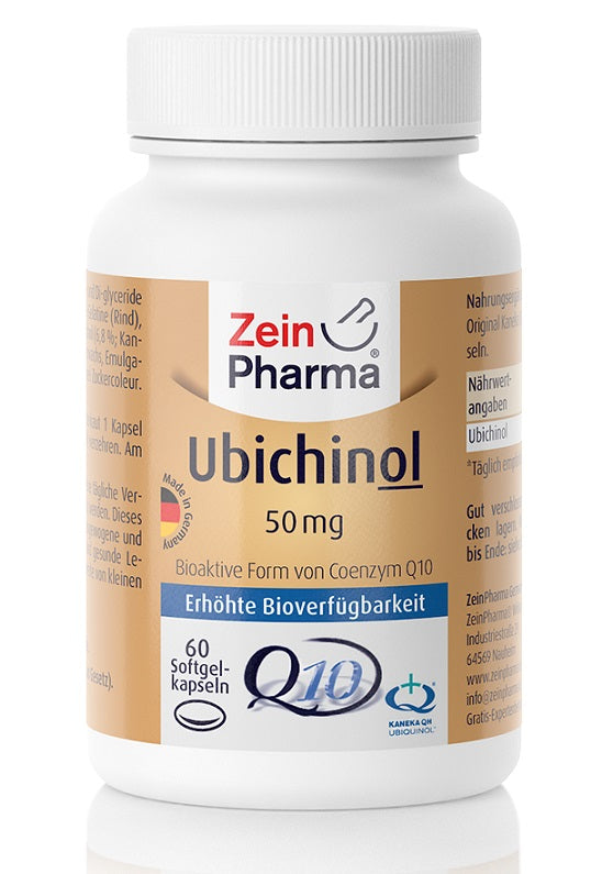 Zein Pharma Ubiquinol, 50mg - 60 caps