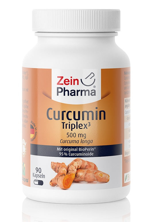 Zein Pharma Curcumin Triplex, 500mg - 90 caps