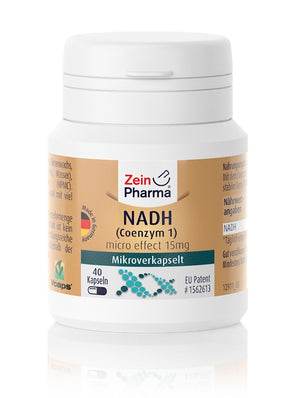 Zein Pharma NADH (Coenzyme 1), 15mg - 40 caps