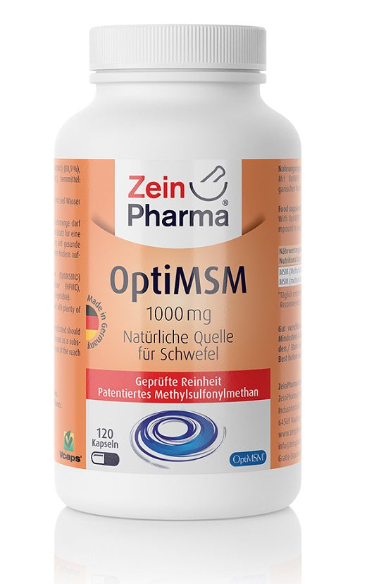 Zein Pharma OptiMSM, 1000mg - 120 caps