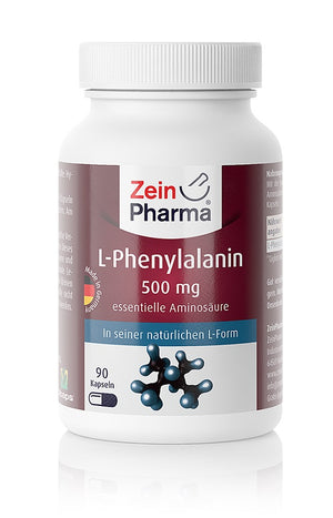 Zein Pharma L-Phenylalanine, 500mg - 90 caps