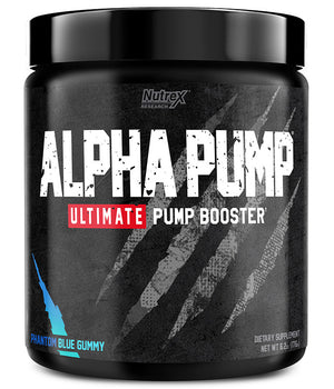 Nutrex Alpha Pump, Phantom Blue Gummy - 176 grams