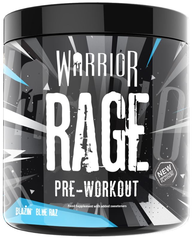Warrior Rage, Blazin Blue Berry - 392 grams