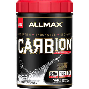 AllMax Nutrition Carbion+, Unflavored - 840 grams