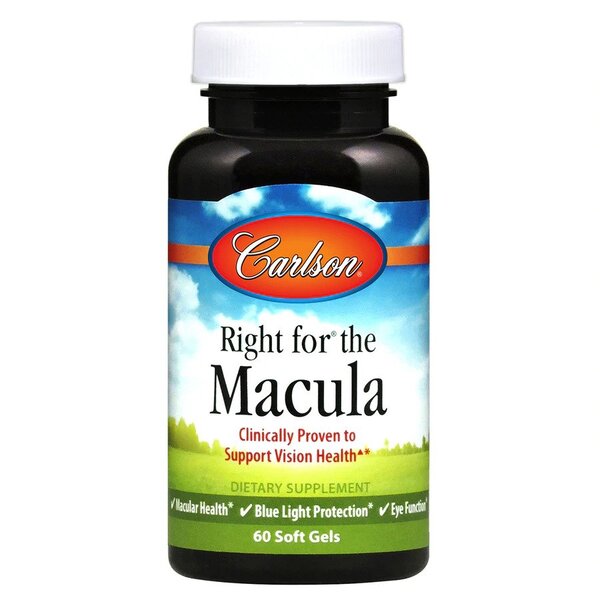 Carlson Labs Right for the Macula - 60 softgels