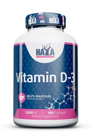 Haya Labs Vitamin D-3, 1000 IU - 100 softgels