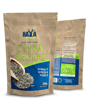 Haya Labs Organic Chia Seeds - 200 grams