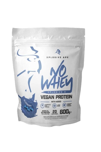 Xplosive Ape No Whey Vegan Protein, Blueberry - 600 grams