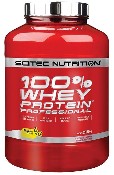 SciTec 100% Whey Protein Professional, Vanilla - 2350 grams