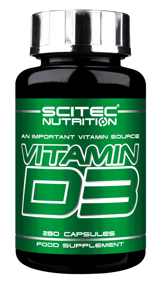 SciTec Vitamin D3, 500 IU - 250 caps