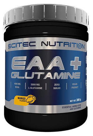SciTec EAA + Glutamine, Mango - 300 grams