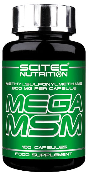 SciTec Mega MSM, 800mg - 100 caps