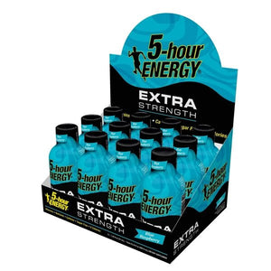 5-Hour Energy 5-Hour Energy Extra Strength, Blue Raspberry - 12 shots