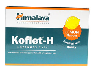 Himalaya Koflet-H, Lemon - 12 lozenges