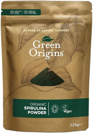 Green Origins Organic Spirulina Powder - 225 grams