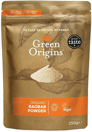 Green Origins Organic Baobab Powder - 250 grams
