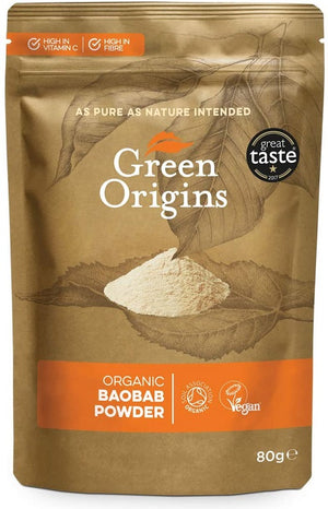 Green Origins Organic Baobab Powder - 80 grams