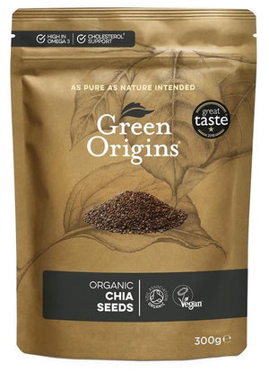 Green Origins Organic Chia Seeds - 300 grams