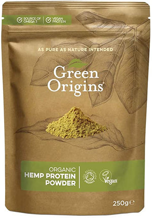 Green Origins Organic Hemp Protein Powder - 250 grams