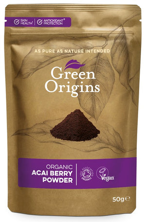 Green Origins Organic Acai Berry Powder - 50 grams