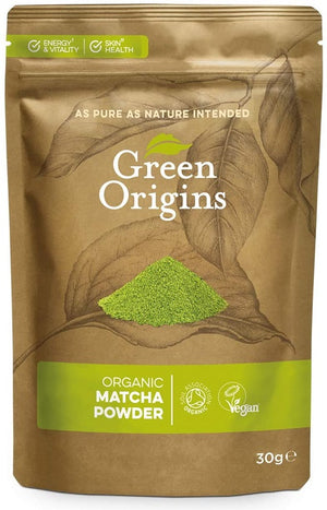 Green Origins Organic Matcha Green Tea Powder - 30 grams