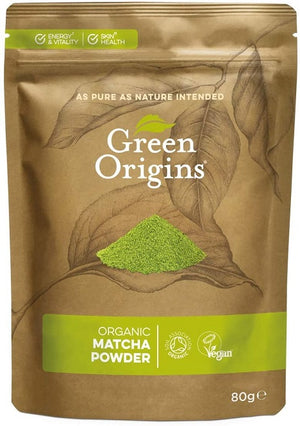Green Origins Organic Matcha Green Tea Powder - 80 grams