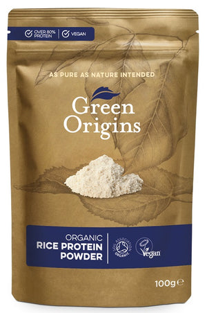 Green Origins Organic Rice Protein Powder - 100 grams
