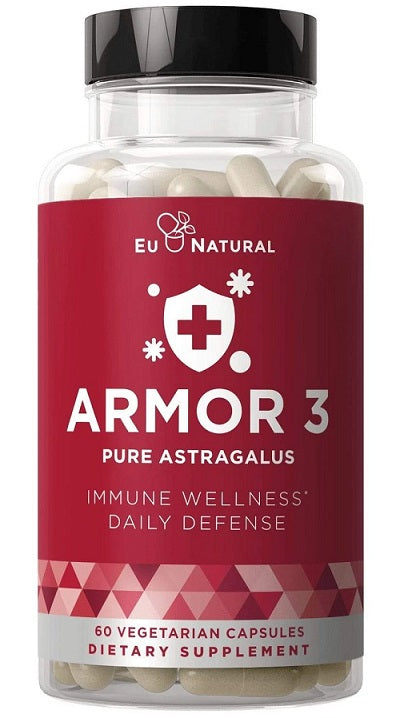 Eu Natural Armor 3 Astragalus, 1000mg - 60 vcaps