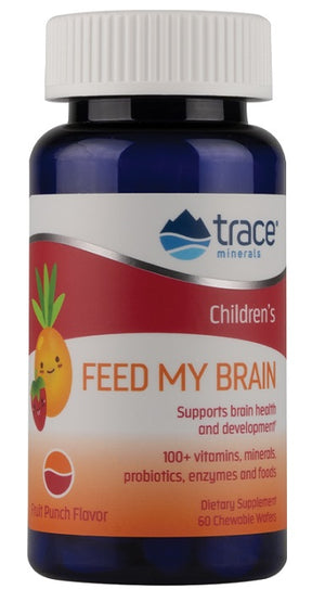 Trace Minerals Children's Feed My Brain - 60 chewables