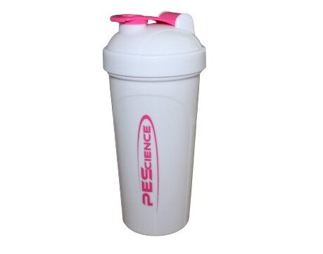 PEScience PEScience Shaker, White & Pink - 700 ml.