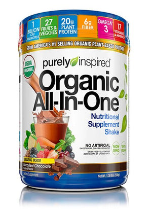 Purely Inspired Organic All-In-One Meal, Decadent Chocolate - 590 grams