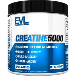 EVLution Nutrition Creatine 5000, Unflavored - 300 grams