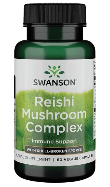 Swanson Reishi Mushroom Complex - 60 vcaps