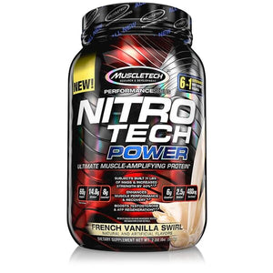 MuscleTech Nitro-Tech Power, French Vanilla Swirl - 907 grams