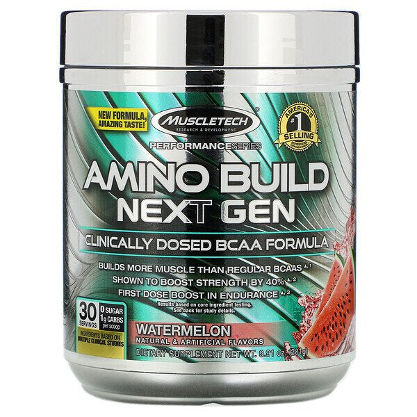 MuscleTech Amino Build - Next Gen, Watermelon - 281 grams