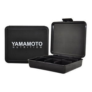 Yamamoto Nutrition Pill Box, Black