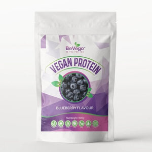 BeVego Vegan Protein, Blueberry - 900 grams