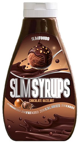 Slim Foods Slim Syrups, Chocolate Hazelnut - 425 ml.